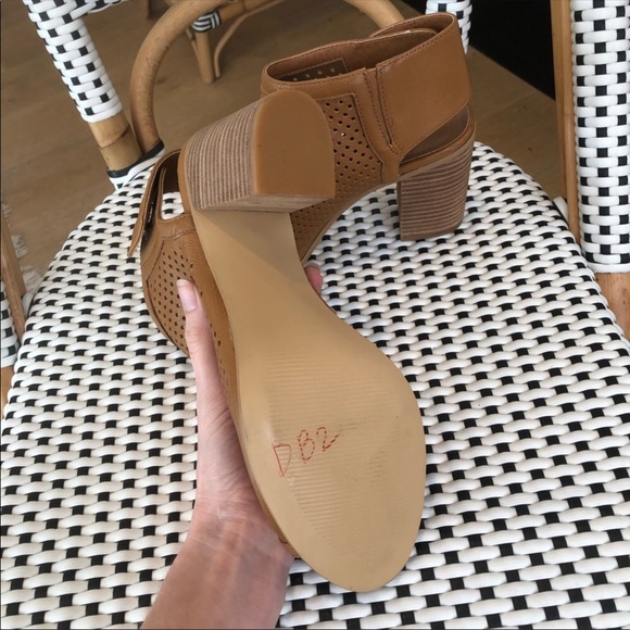 Steve Madden Tan Suzy Open-Toe Booties - Picture 8 of 8